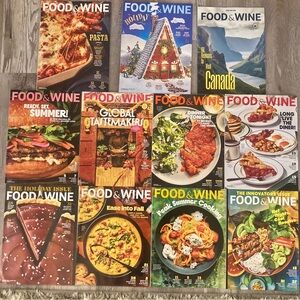 Lot 11 Food & Wine Magazines 2025 2026 January December September July June May